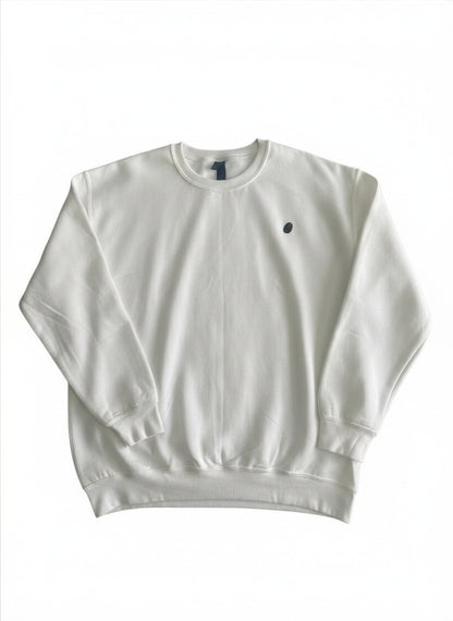 The Olive Crewneck - Hand Embroidered | One of One