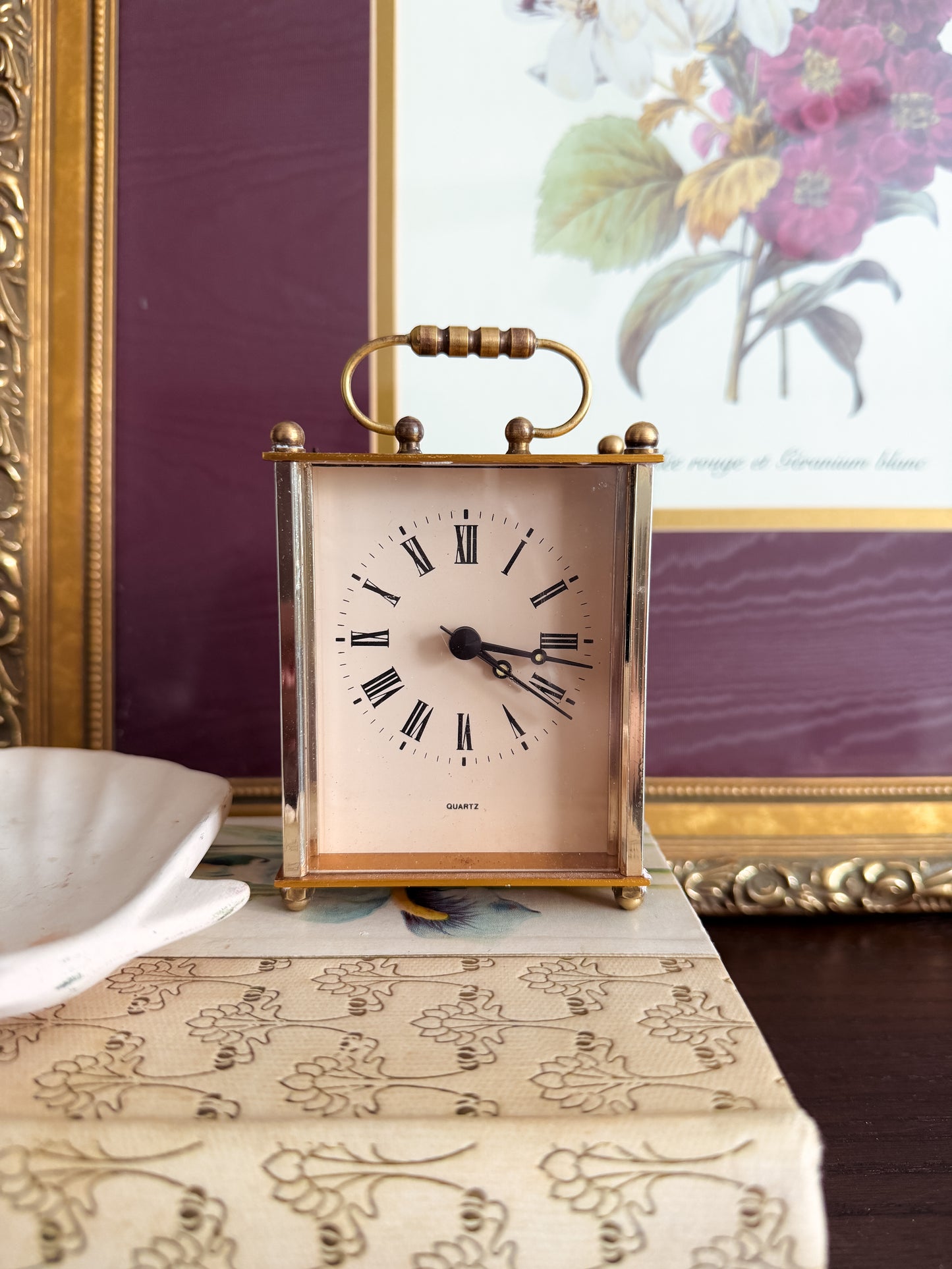The Wexford — Brass Carriage Clock