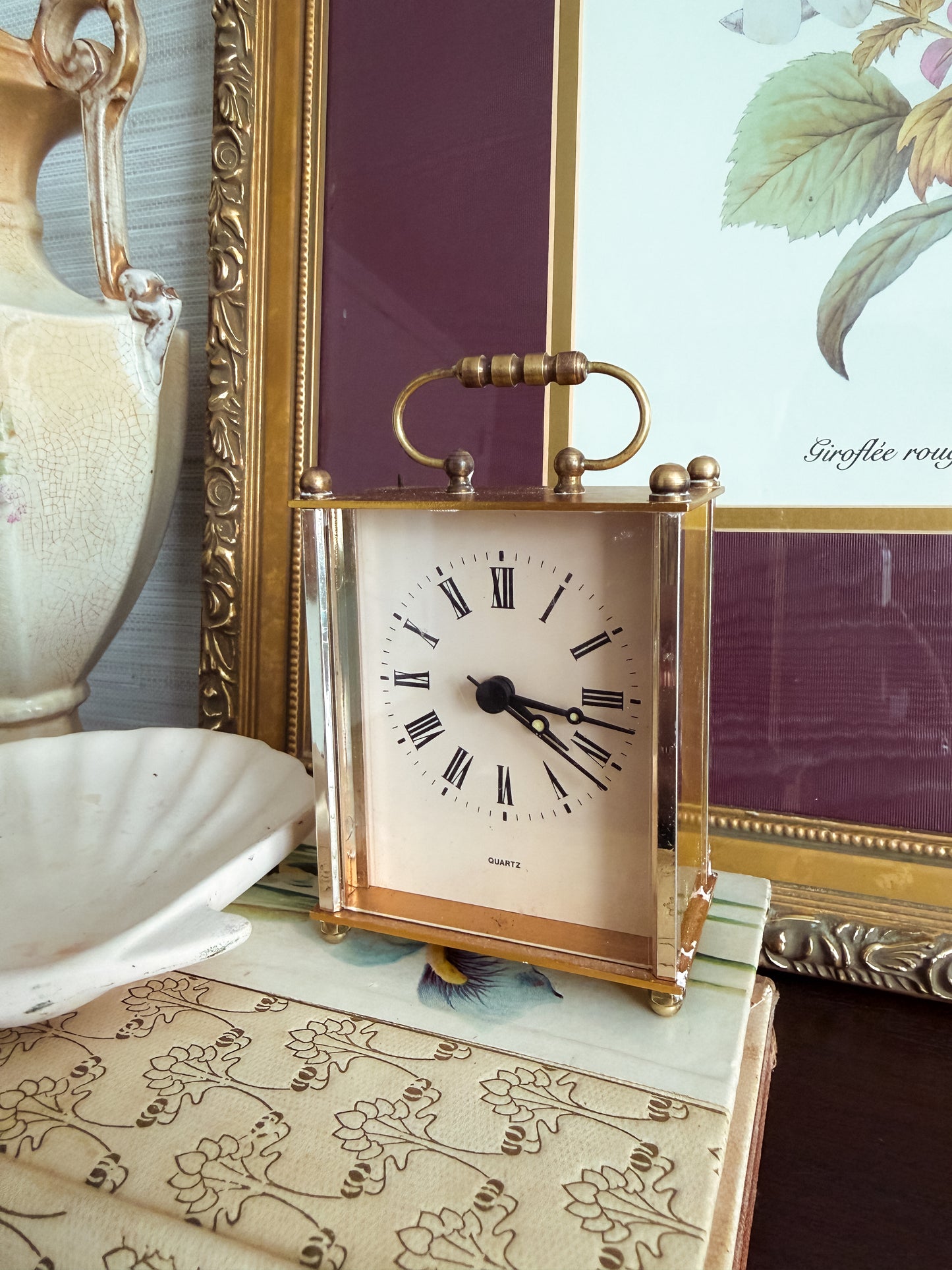 The Wexford — Brass Carriage Clock