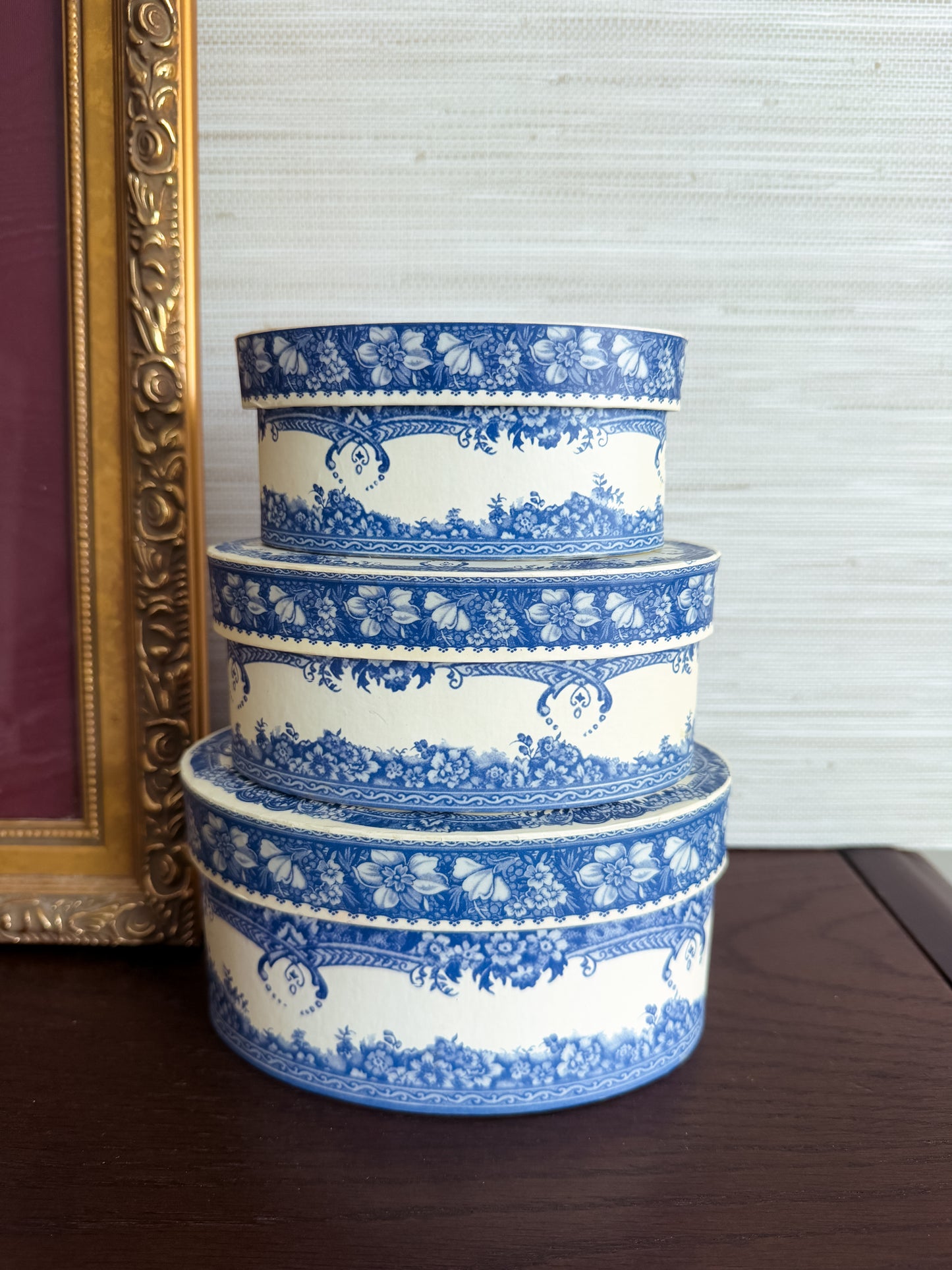 The Kensington Set — Blue & White Nesting Boxes