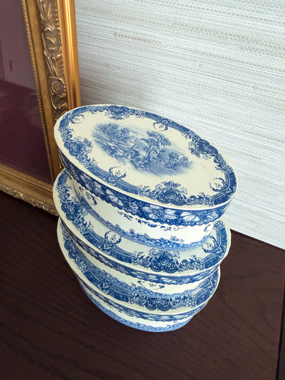The Kensington Set — Blue & White Nesting Boxes