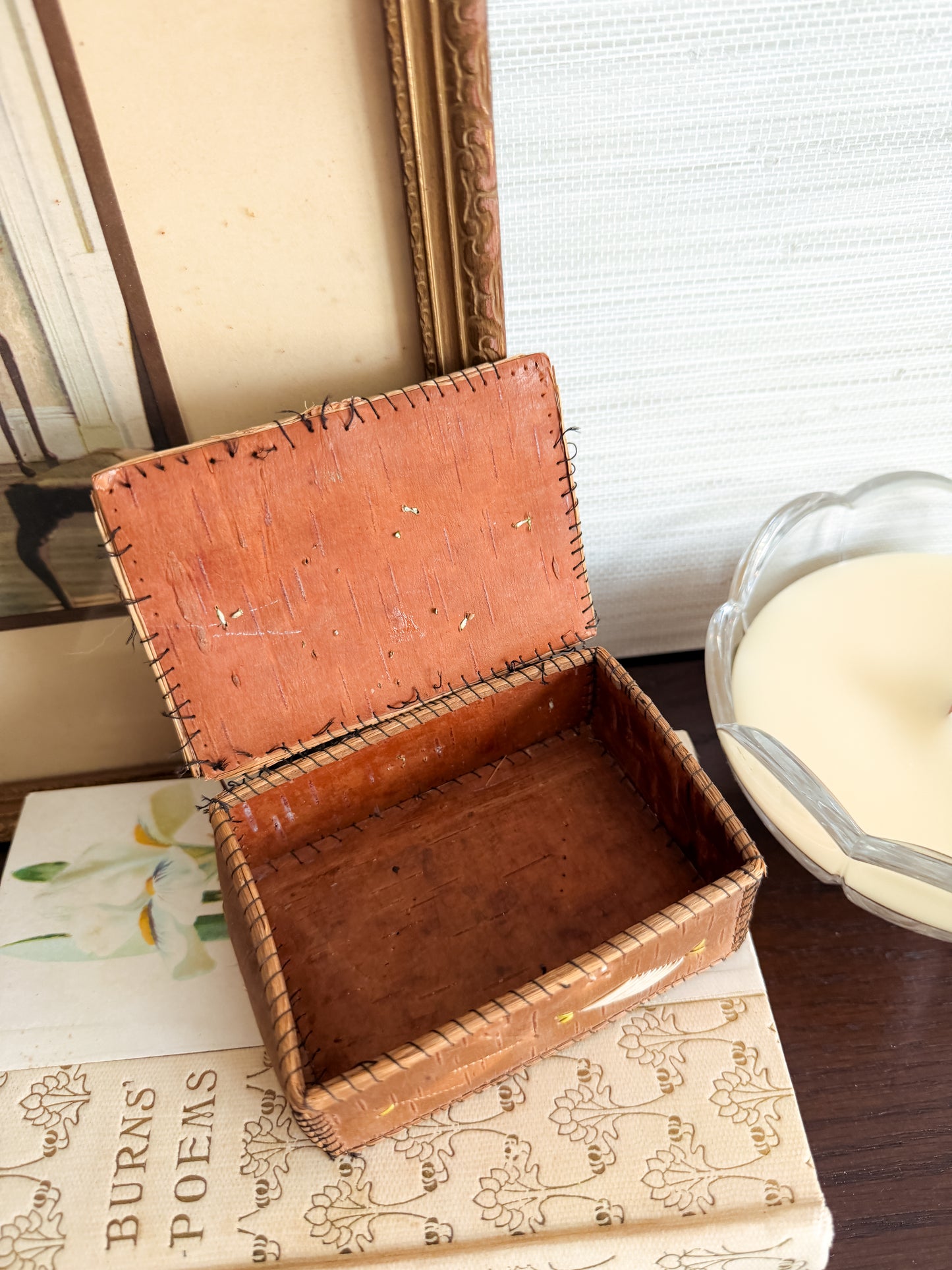 The Quillwork Box — Birch Bark & Porcupine Quill