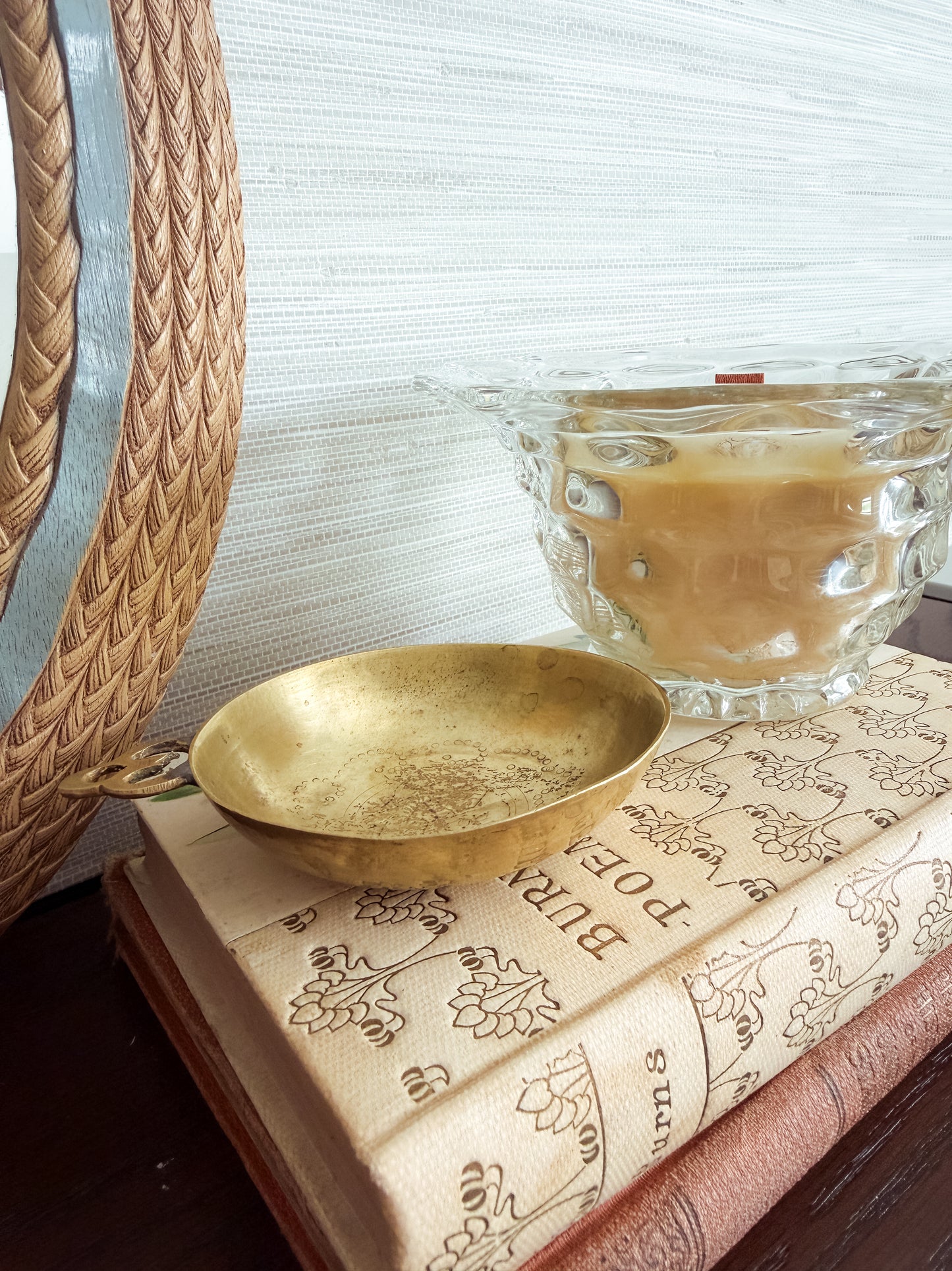 The Ruyi Dish — Etched Brass Catchall