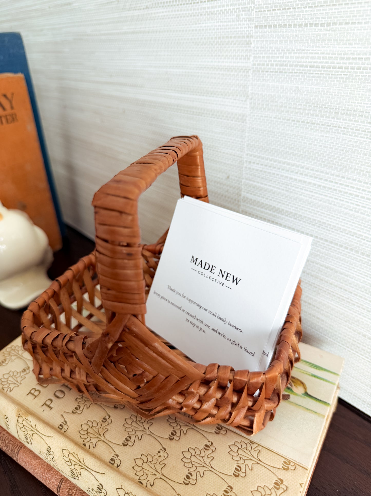 The Gathering Basket — Hand-Woven Melon Basket