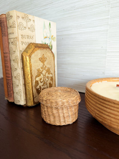 The Coil Pot — Woven Match Basket