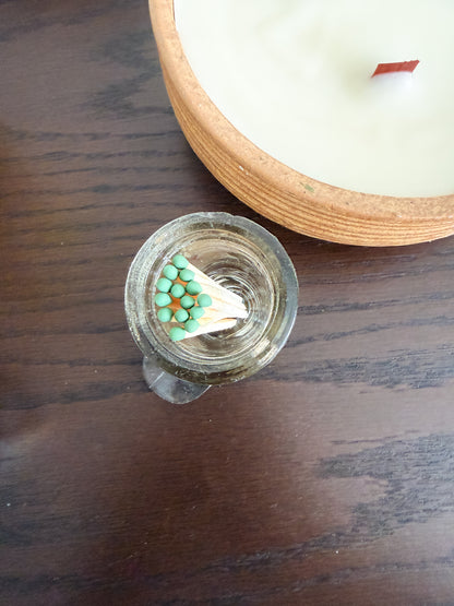 The Boot — Glass Match Holder