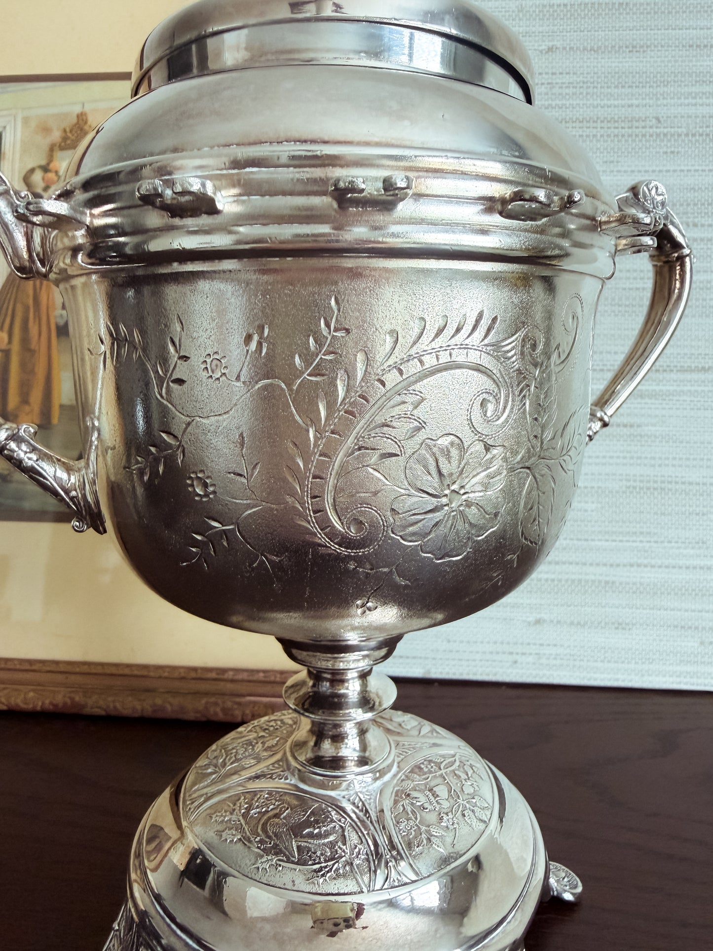 The Sugar House — Pairpoint Victorian Sugar Bowl