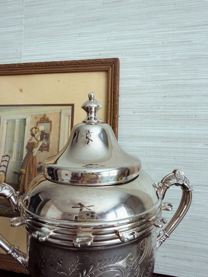 The Sugar House — Pairpoint Victorian Sugar Bowl