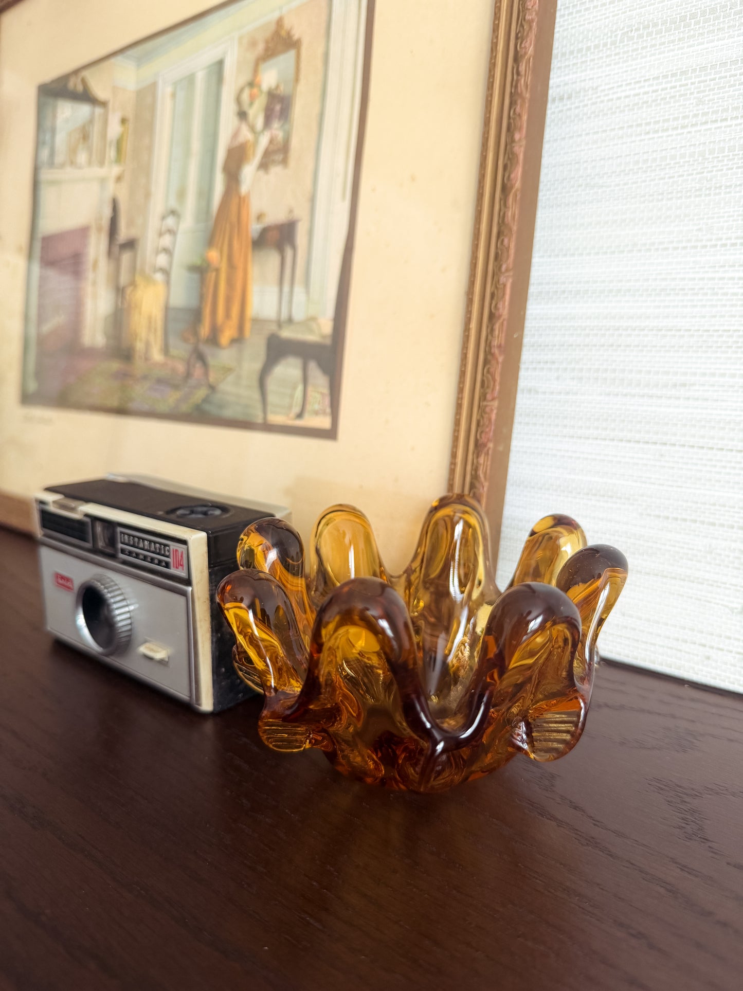 The Amber — Sommerso-Style Lobed Bowl