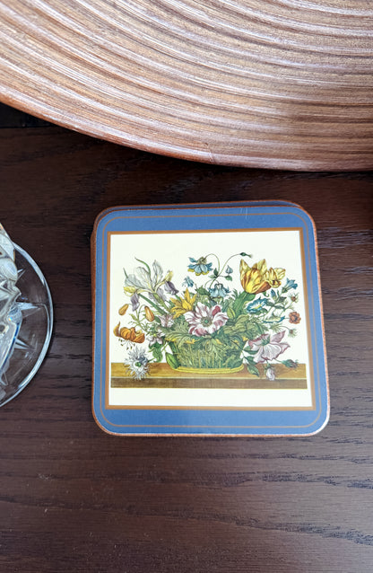The Floral Array — Pimpernel English Coaster Set