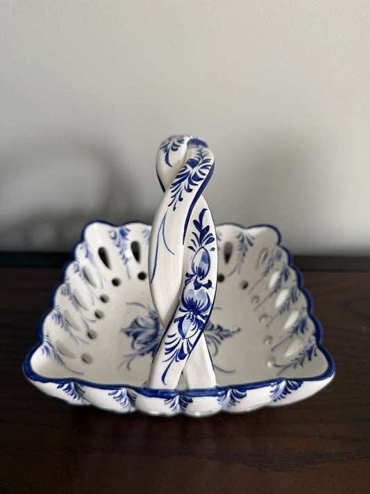 The Woven — Hand-Painted Portuguese Reticulated Basket