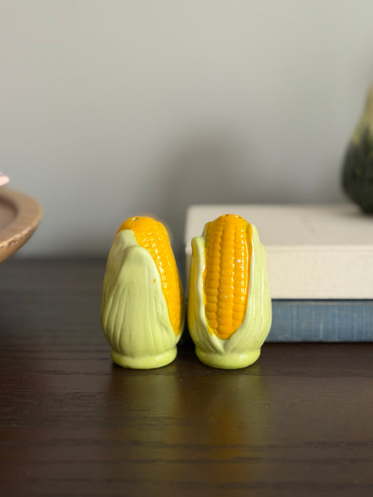 The Sweet Corn — Vintage Ceramic Corn Cob Shakers