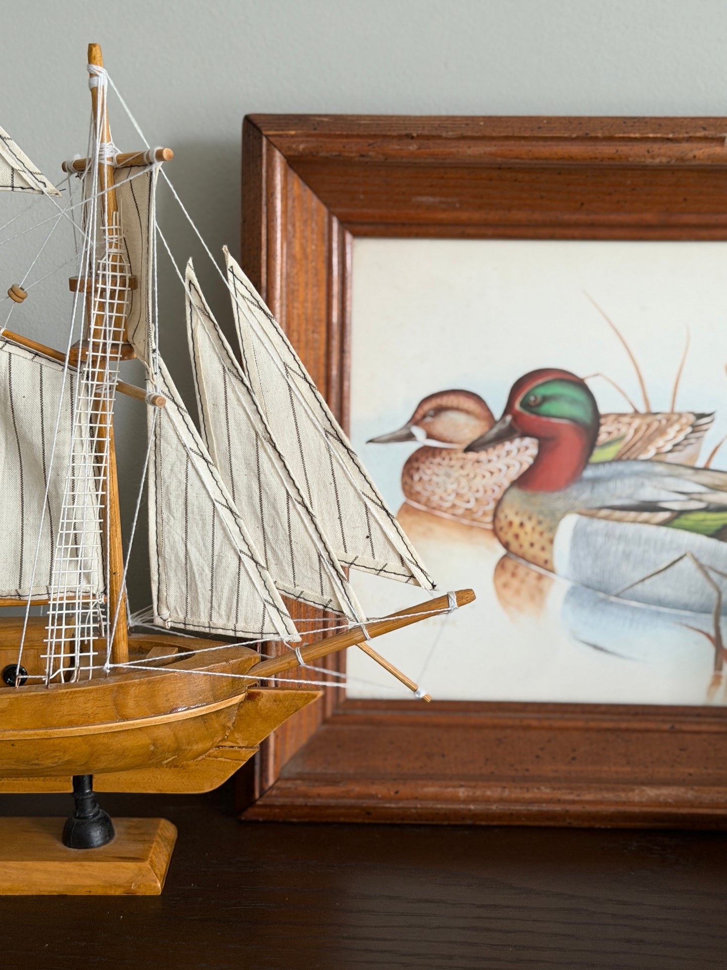 Green-Winged Teals — Gregory F. Messier Framed Print