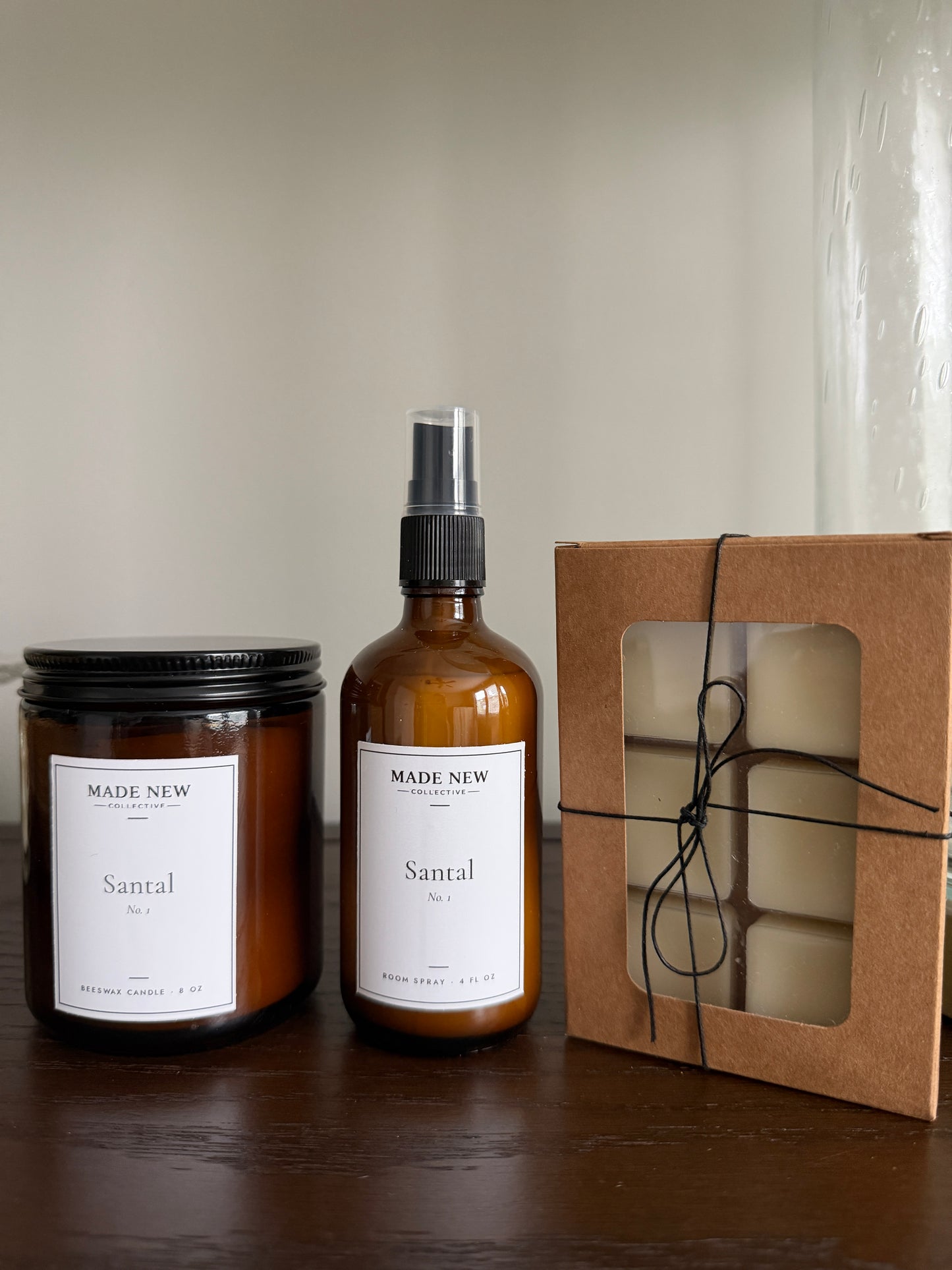 Santal No. 1 — Beeswax Candle (8 oz)