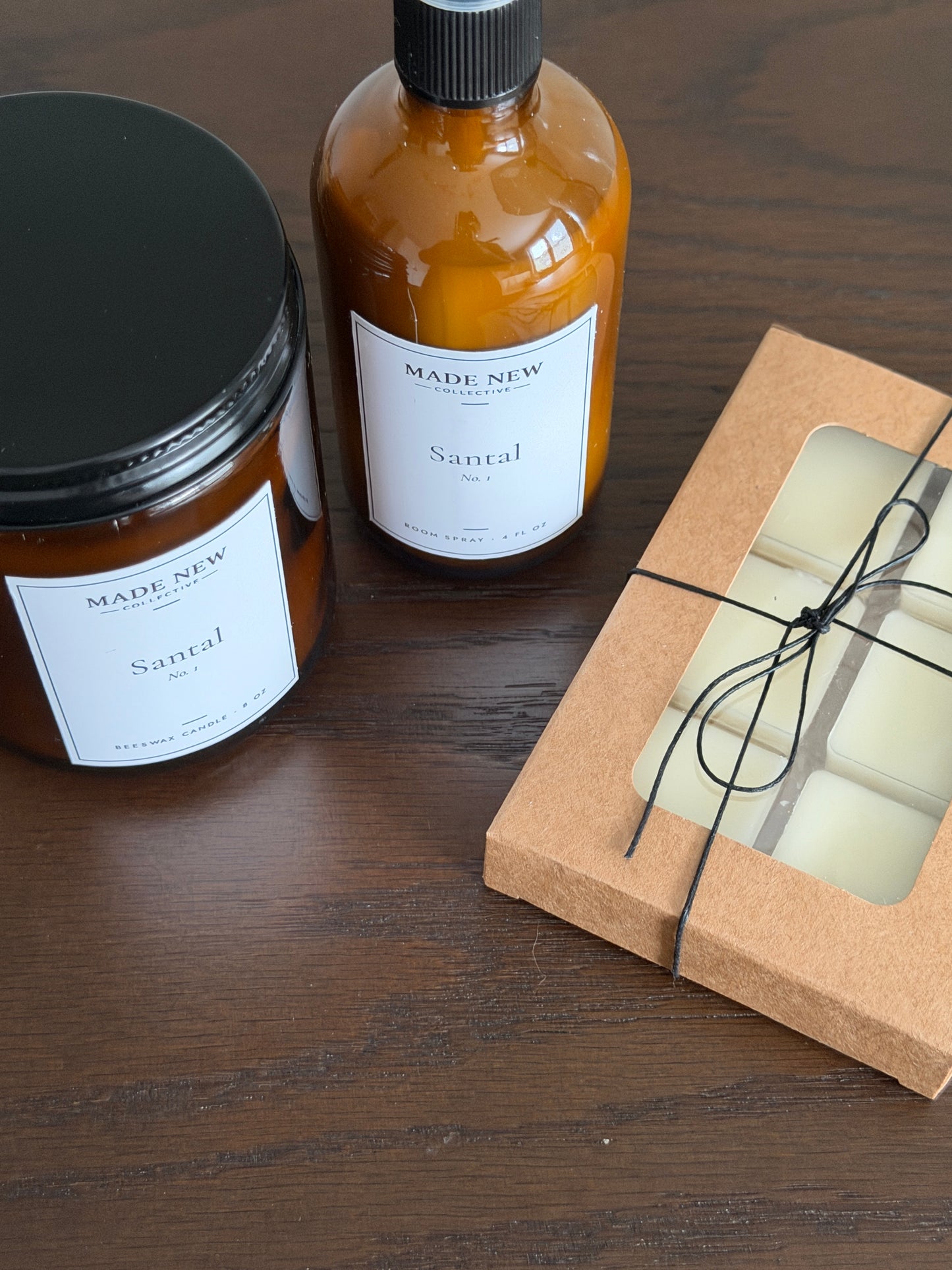 Santal No. 1 — Beeswax Candle (8 oz)